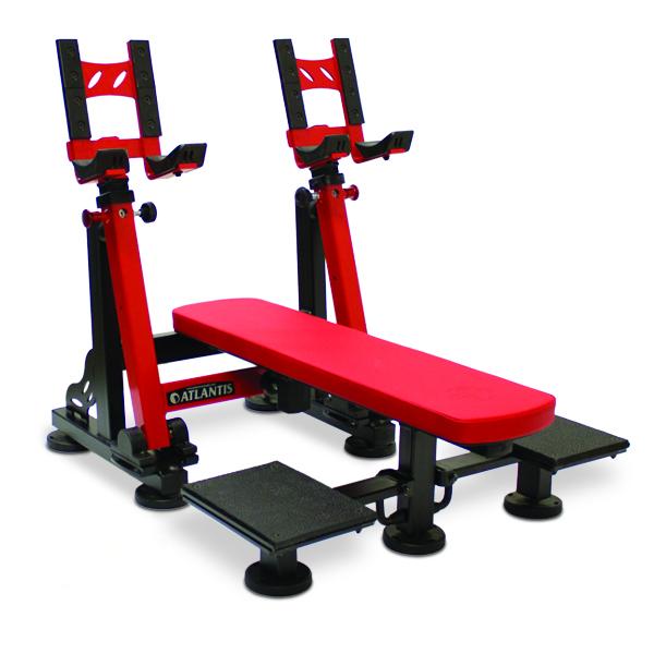 Flat Dumbbell Bench with pivots